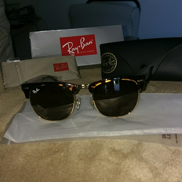 Ray-Ban Accessories - Ray Ban Club Master Tortoise NWT